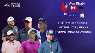 LIVE Abu Dhabi HSBC Championship Day 2 - Featured Groups
