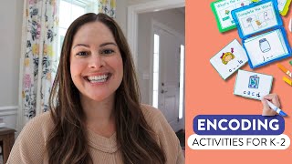 Easy Encoding & Dictation Activities for Your Kindergarten, First, and Second Grade Students!