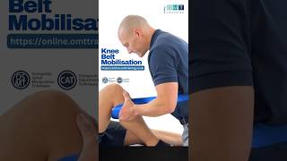 Knee Belt Mobilisation Technique #osteopathy  #kneepain #manualtherapy