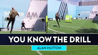 Jimmy takes on Alan Hutton in EFL Cup inspired drill! 💥 | You Know The Drill LIVE!