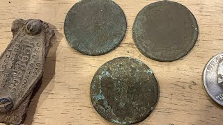 COLONIAL SPILL! 8 Spots of FUN !! Diggin' Duo Metal detecting March 2024