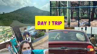 Day 1 of our Road Trip || Road Trip to Amirthi zoo || Travel vlog tamil