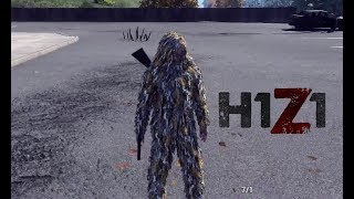 H1Z1 PS4 Ghillie Suit Sniper Win !!!! (PRO PLAYER)