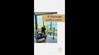 A massage with a view in your romantic getaway