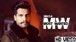 Most wanted Jatti SINGGA . New song Punjabi video