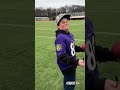 viral sensation gets a dream day at ravens hq 💜🥹 shorts