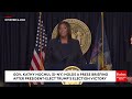 letitia james asked point blank are you worried about trump saying you should be arrested