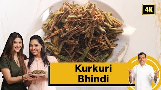 Kurkuri Bhindi | कुरकुरी भिंडी कैसे बनाये | Family Food Tales | Sanjeev Kapoor Khazana