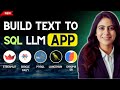 End To End Text To SQL LLM App with MYSQL , SteamLit & LangChain using Google Palm