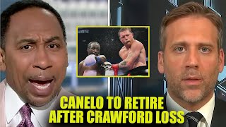 Stephen A. Smith & Max Kellerman REACT To Canelo Alvarez’s Shocking Loss vs Crawford