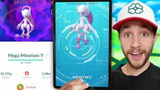 I Caught Pokémon GO's FIRST Mega Mewtwo!