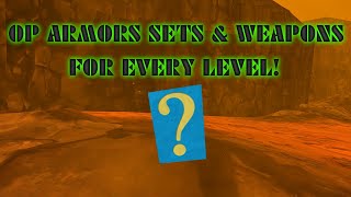 AQ3D Most OP Armor Sets \u0026 Weapons For ANY Level! AdventureQuest 3D