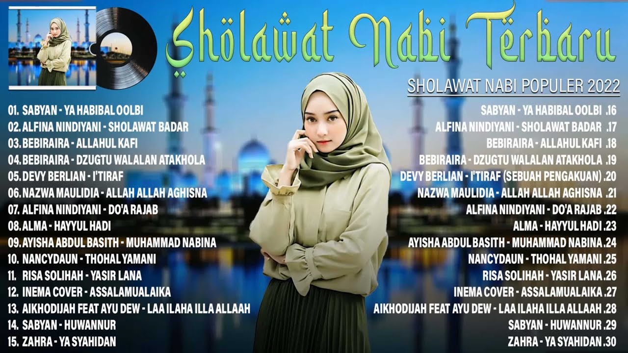 Sholawat Merdu Terbaru 2022 Bikin Hati Tenang ~ Sholawat Nabi Adem Di ...