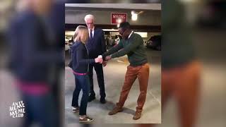 William Jackson Harper teaches Ted Danson how to floss | The Good Place