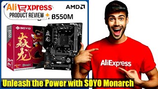 Unleash Ultimate Gaming Power with SOYO Monarch Dragon AMD B550M Motherboard - Review and