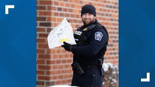 Fishers police arrest delivery driver, then finish his deliveries