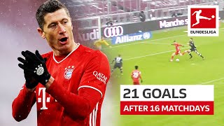 Robert Lewandowski - 21 Goals After Only 16 Matchdays