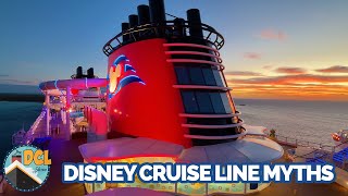 Disney Cruise Line Myths