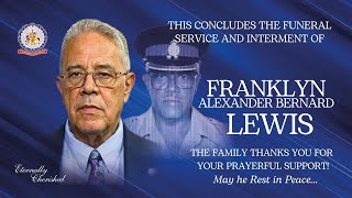 IN - MEMORIAM - FRANKLYN ALEXANDER BERNARD LEWIS