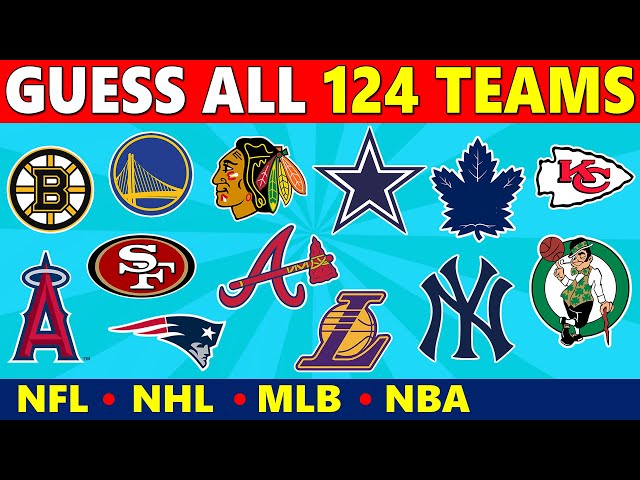 Nba Nfl Nhl Mlb Sports Logos Nba Nfl Nhl Mlb Etsy