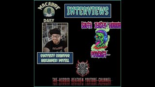 Macabre Daily Interviews: Benjamin Dutill (Horror Heathen and South Jersey Horror Podcast) DEC.2024