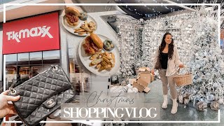 CHRISTMAS SHOPPING VLOG | CHANEL CHARITY SHOP FIND, GARDEN CENTER & TK MAXX NEW IN