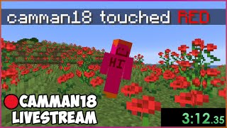 Speedrunning Items in Minecraft But I Can't Touch a Random Color camman18 Full Twitch VOD