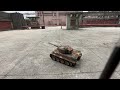 torro 1 16 rc tiger i middle running test first rc tank