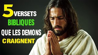 5 versets bibliques que les démons redoutent. Motivation chrétienne.