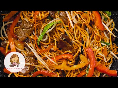 Beef and Broccoli Chow Mein Recipe from Tasty