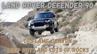 Land Rover Defender 90 Offroading || Oriflame Canyon