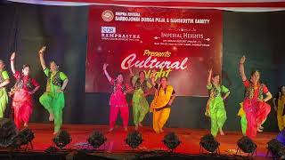 Shipra Riviera Girls | Durga Puja 2024 | Bhangra | Punjabi | Folk Dance | Step-up Dance Academy