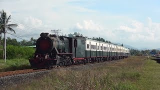 SL観光列車「北ボルネオ鉄道」 Putatan～Tanjung Aru間走行