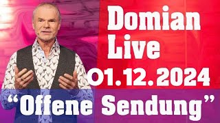 DOMIAN4EVER - Ganze Folge - Talkshow - 1.12.2024 PART 2