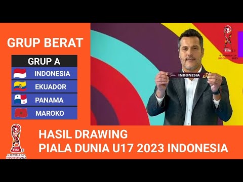 Hasil Drawing Piala Dunia U17 2023 : Indonesia Vs Ekuador | Indonesia ...