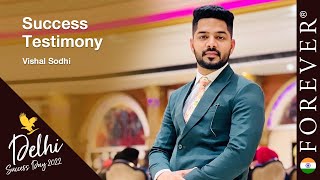 Success Testimony by Vishal Sodhi | Delhi Success Day November 2022 | Forever Living India