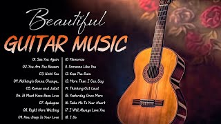 Top 50 Guitar Love Songs Instrumental ❤ Romantic Guitar Music to Melt Your Heart