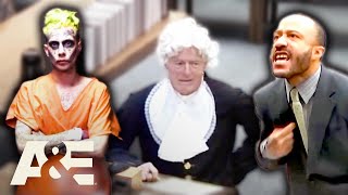 STRANGEST Courtroom Appearances - Top 9 Moments | Court Cam | A&E