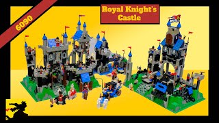 Huge Lego Castle 6090 - Royal Knight's Castle Review- with huge alternate build