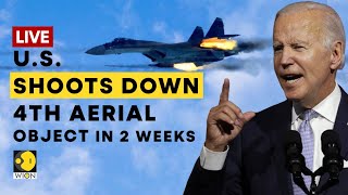 WION live: U.S. shoots down 4th aerial object in 2 weeks | Russia-Ukraine war update | English News