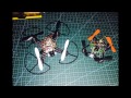 Micro 80mm Brushed Motor FPV Racing Install naze32 8520 motor PPM 55mm blades