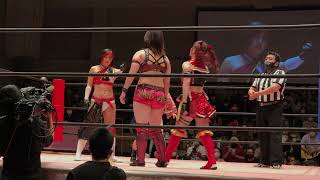 Hikaru Shida calls Maki Ito, but Ito raises her middle finger and provokes. May 3, 2022