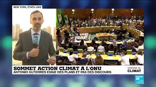 Sommet climat à l'ONU : Antonio Guterres exige des plans et pas des discours