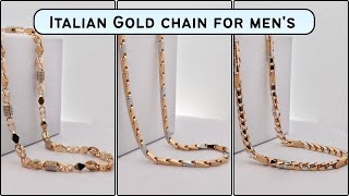 5 Italian Gold Chains That Are PERFECT for Men