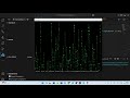 Python Matrix Rain Effect with Pygame | Real-Time Digital Code Animation