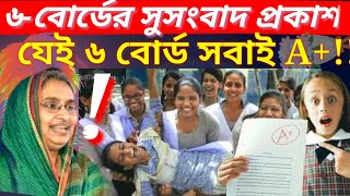 যে ছয় বোর্ড সবাই A+ J.S.C  Result publish 2019 |Instructional video for students