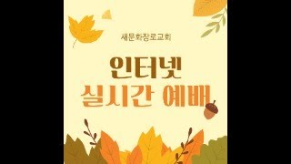 새문화 교회 24.10.06