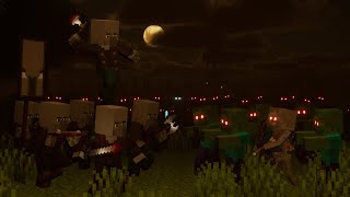 Saqueadores vs Zombis: El Asalto de Herobrine [Parte 2] (Animación de Minecraft)