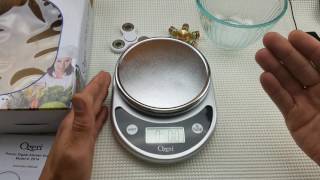 Kitchen, Mail, \u0026 Multifunction Scale by Ozeri Pronto Review (grams, ounces, pounds, etc)