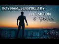 BABY NAMES FOR BOYS INSPIRED BY THE MOON AND STARS 🌟 | Unique & Rare BOY Names! #babynames #shorts